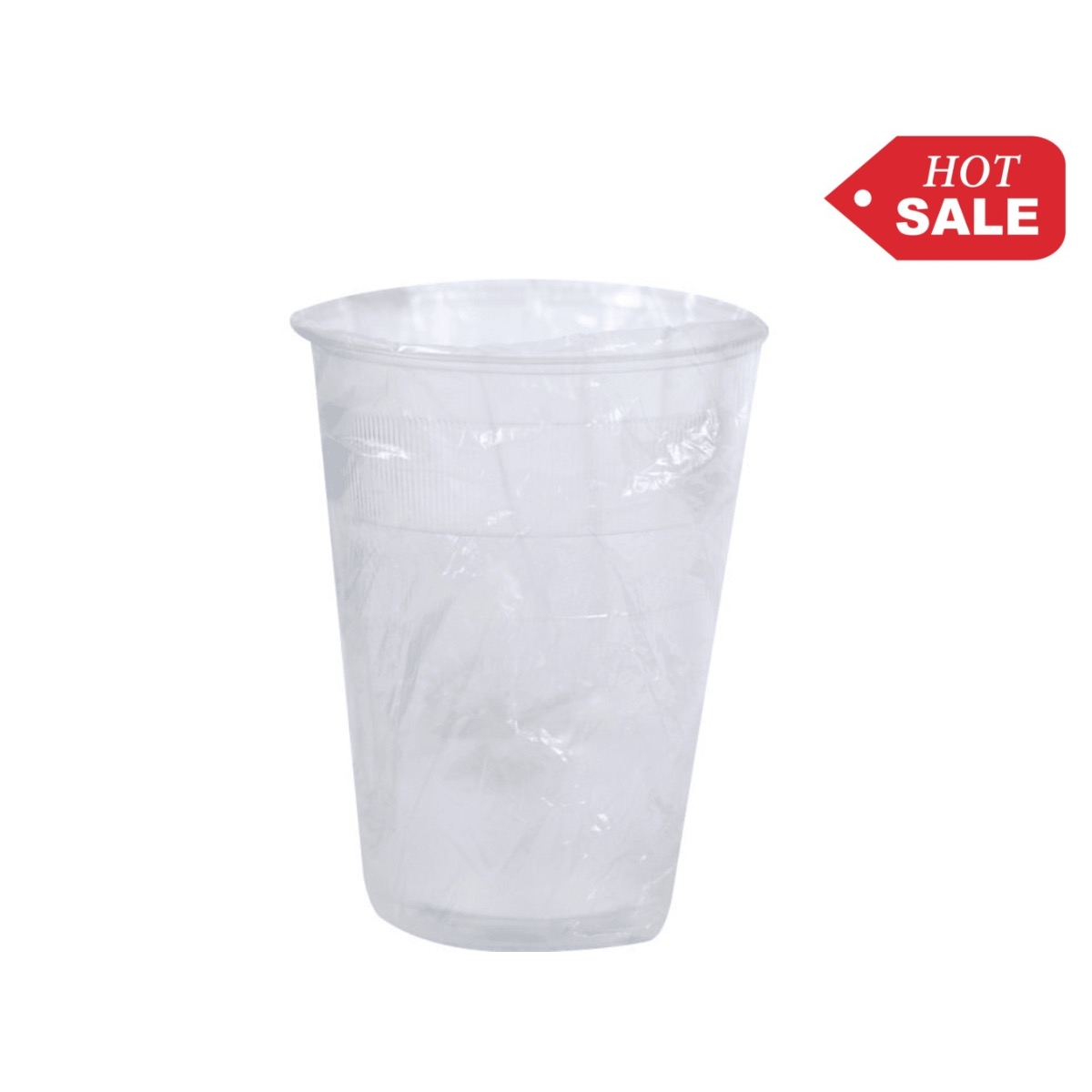 geteco® 9 oz crystalware individually wrapped drinking clear plastic cup.jpg